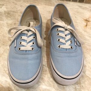 Price Drop! Vans EUC Women's Light Blue